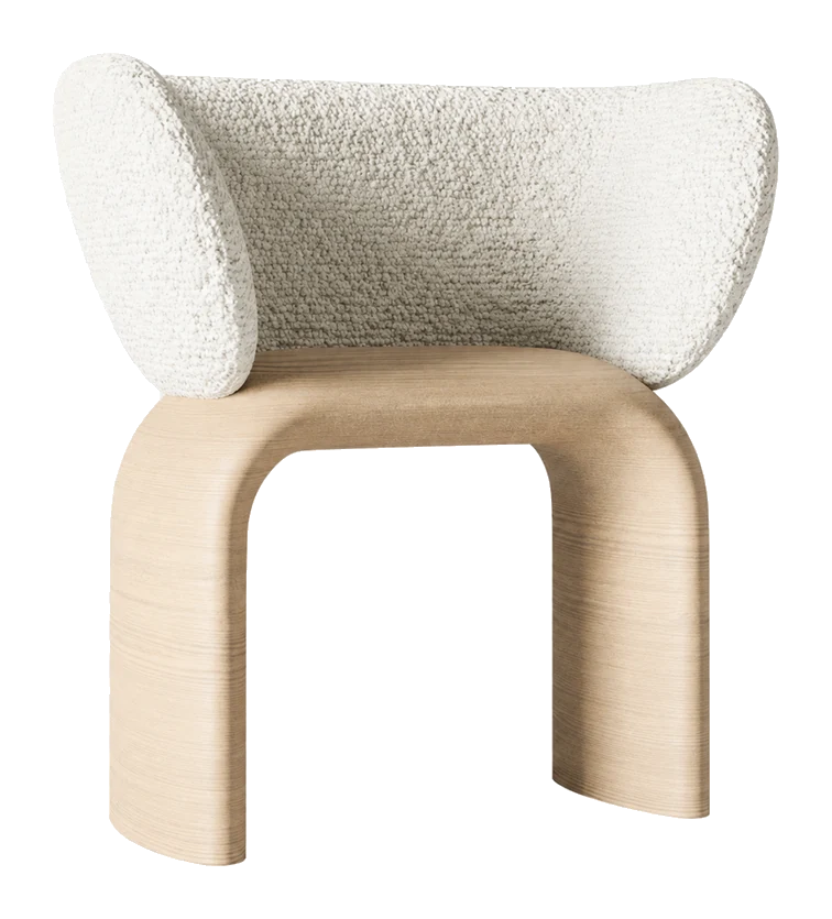 Halo Bouclé Chair