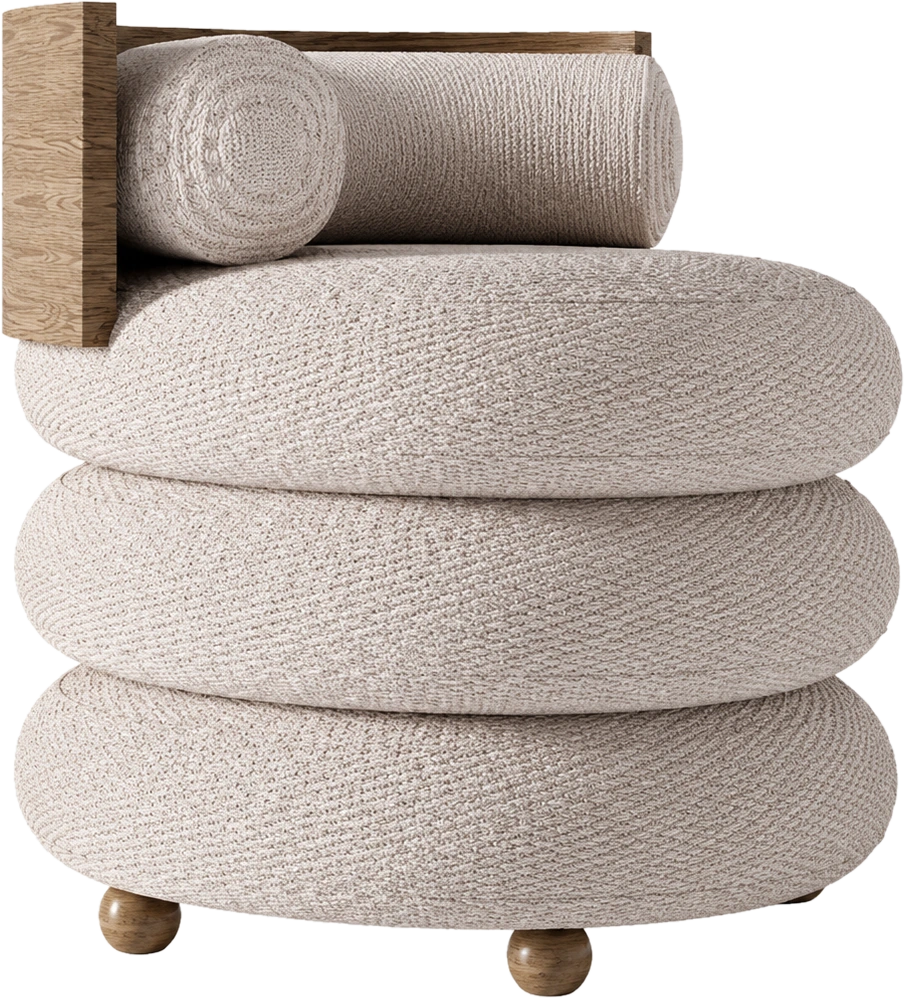 Layer Bouclé Chair